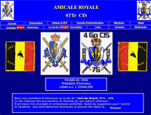 Tablet Screenshot of amicale-4ttr.be